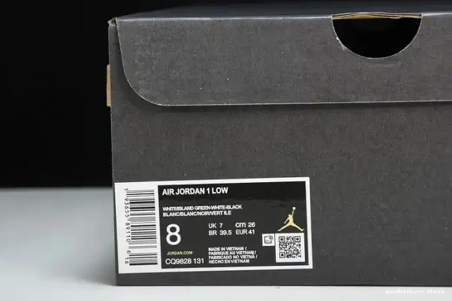 Low Jordan Air Island Green 1 CQ9828-131 0517